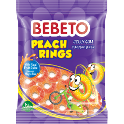 Peach Rings 80g