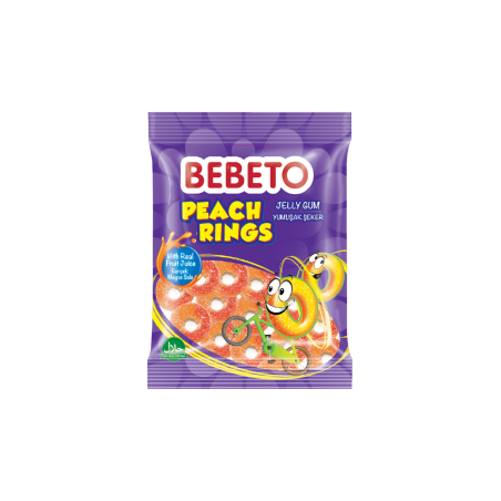 Peach Rings 80g