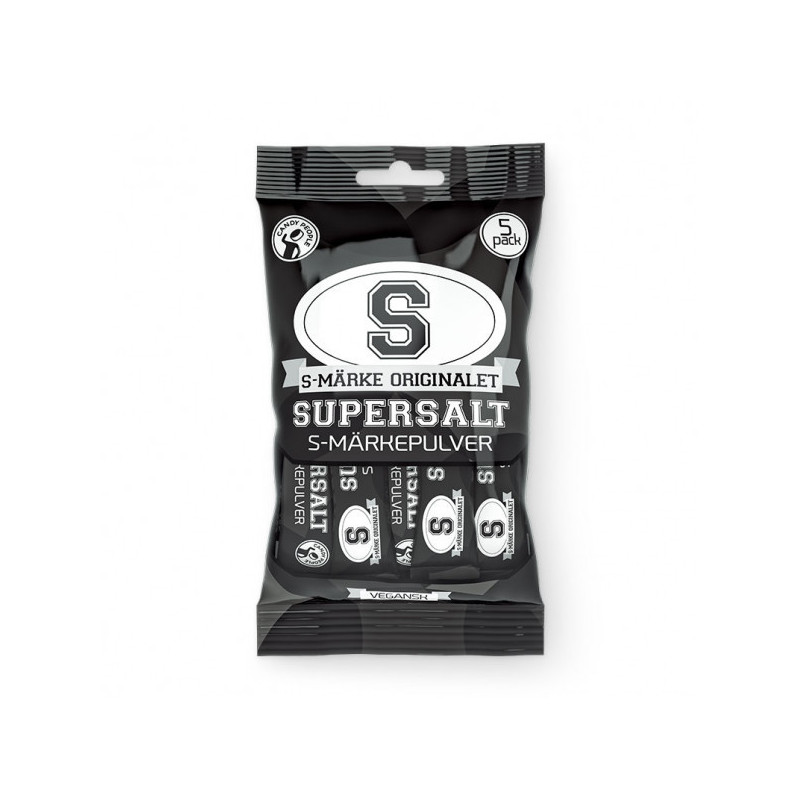 S-märke Supersalt Pulver 45g